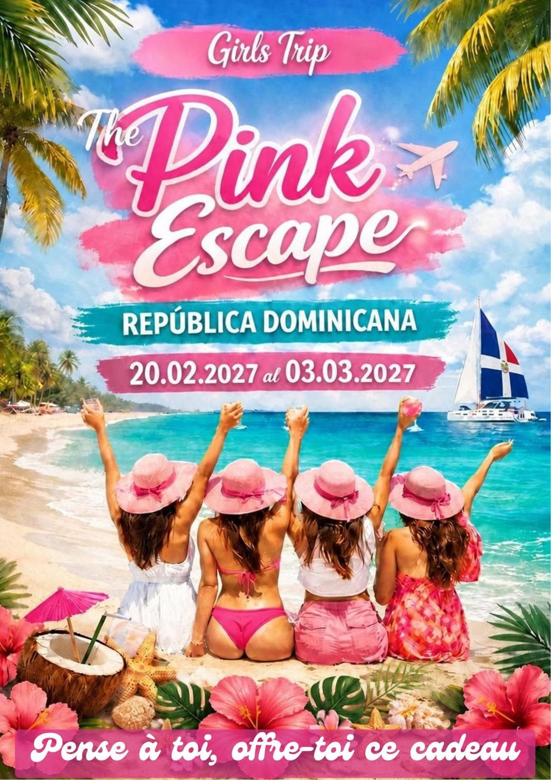 The pink escape